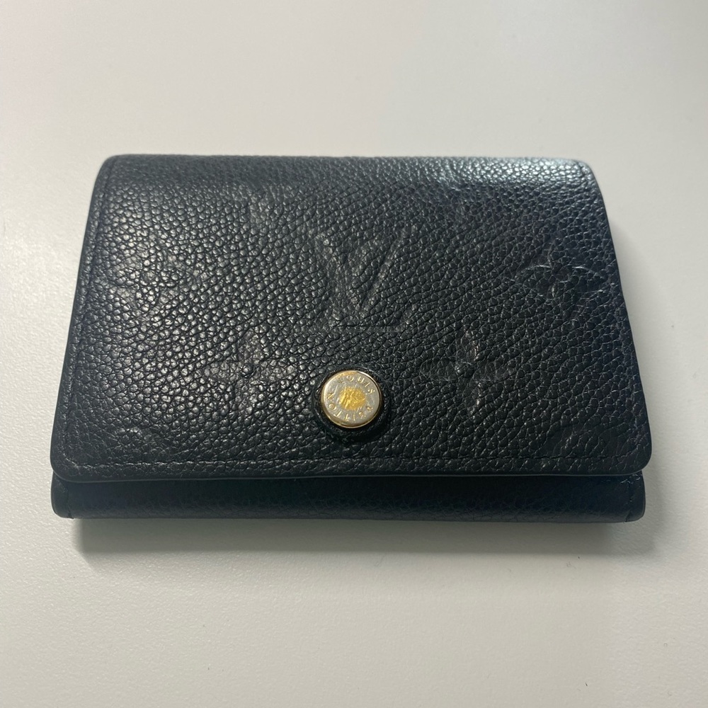 Authentic Louis Vuitton Business Card Holder (black)